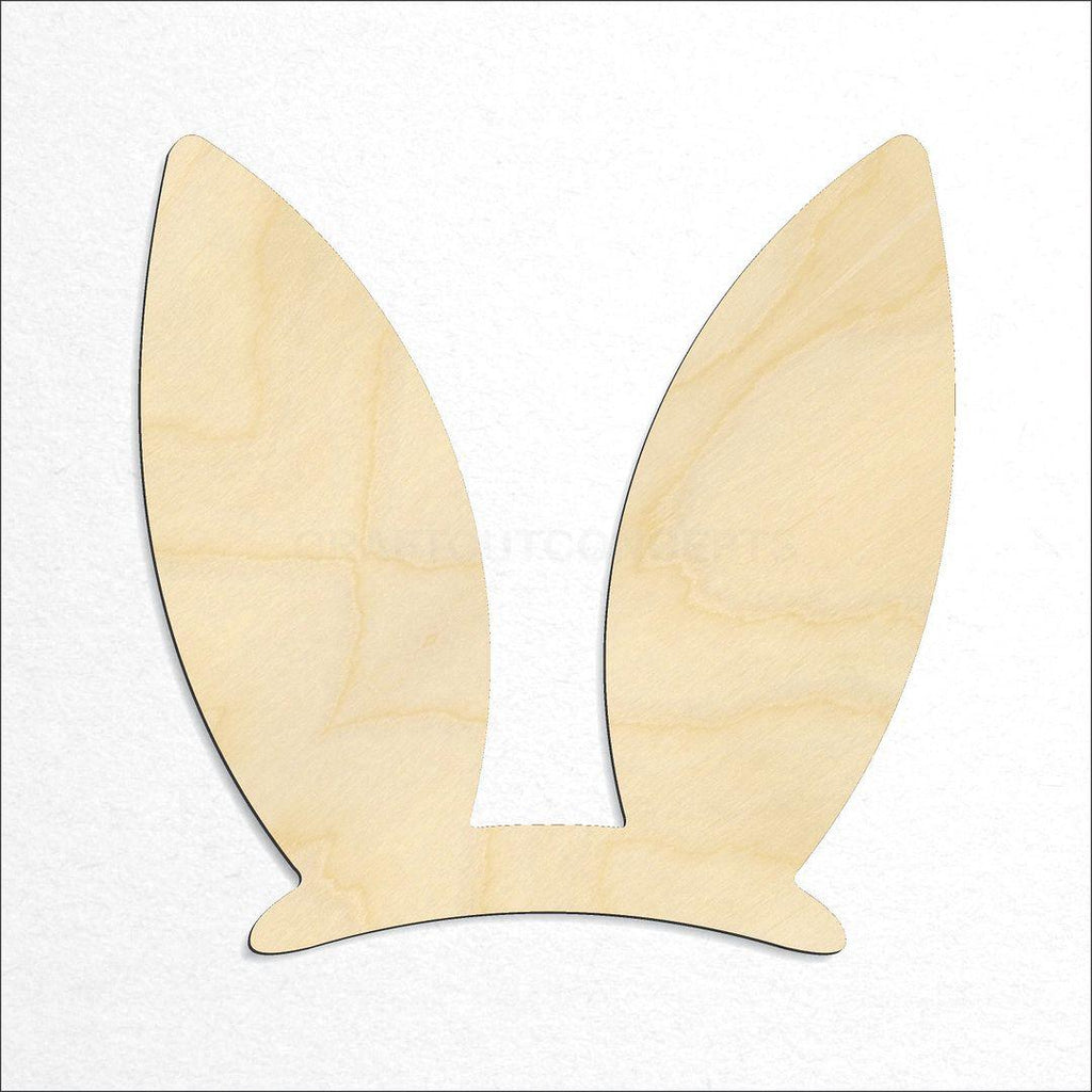 Wooden Easter Bunny Ears craft shape available in sizes of 3 inch and up