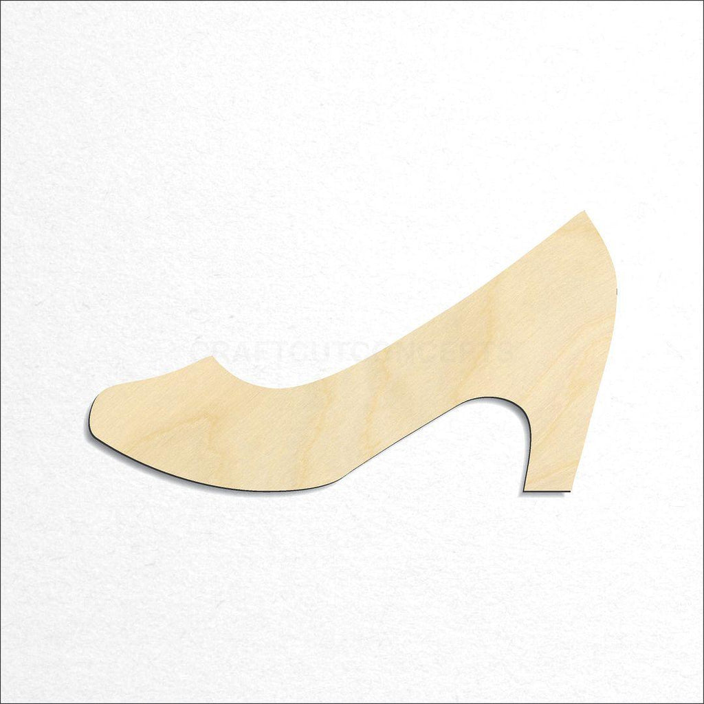 Wooden Heals craft shape available in sizes of 2 inch and up