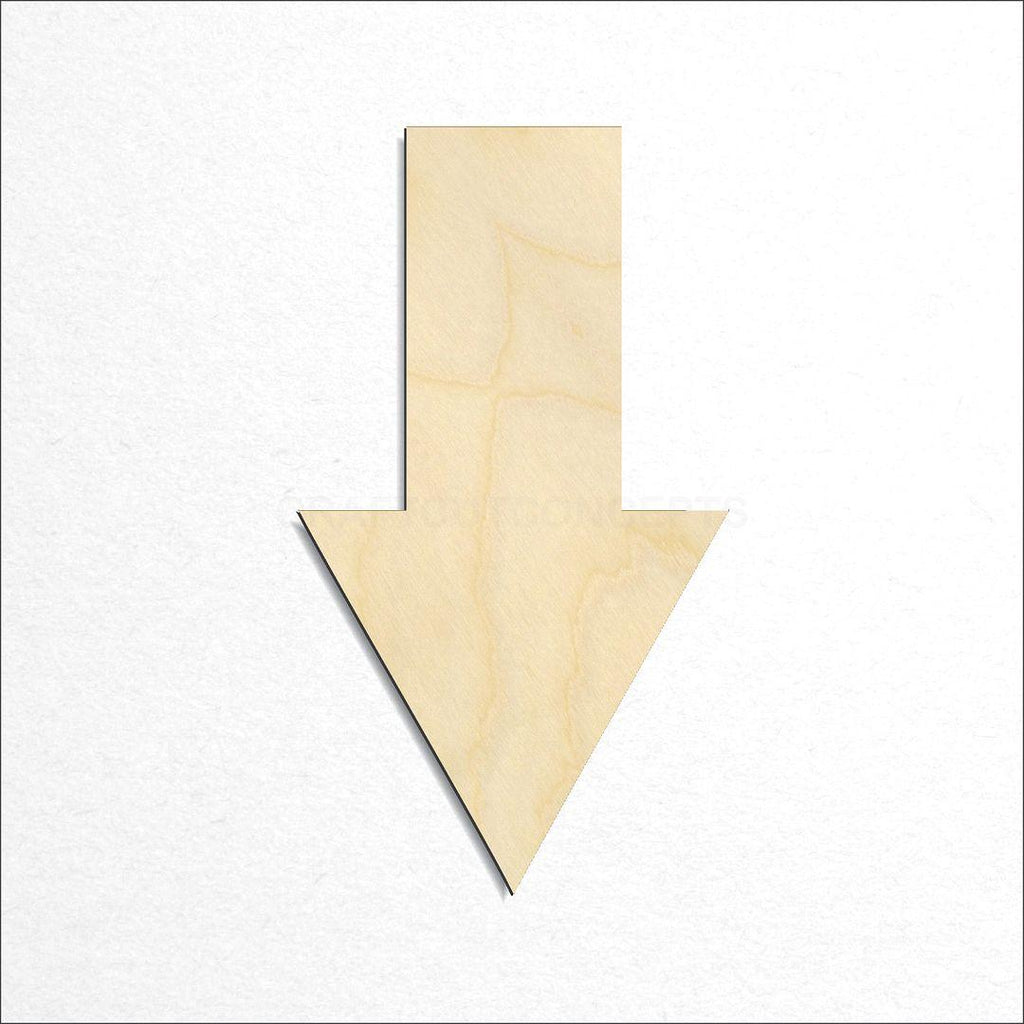 Wooden Arrow craft shape available in sizes of 1 inch and up