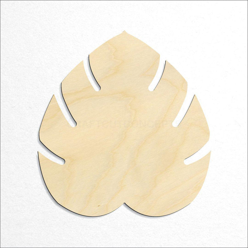 Wooden Palm Leaf craft shape available in sizes of 1 inch and up