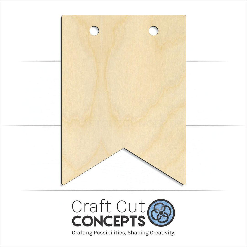 Craft Cut Concepts Logo under a wood Sign Banner craft shape and blank