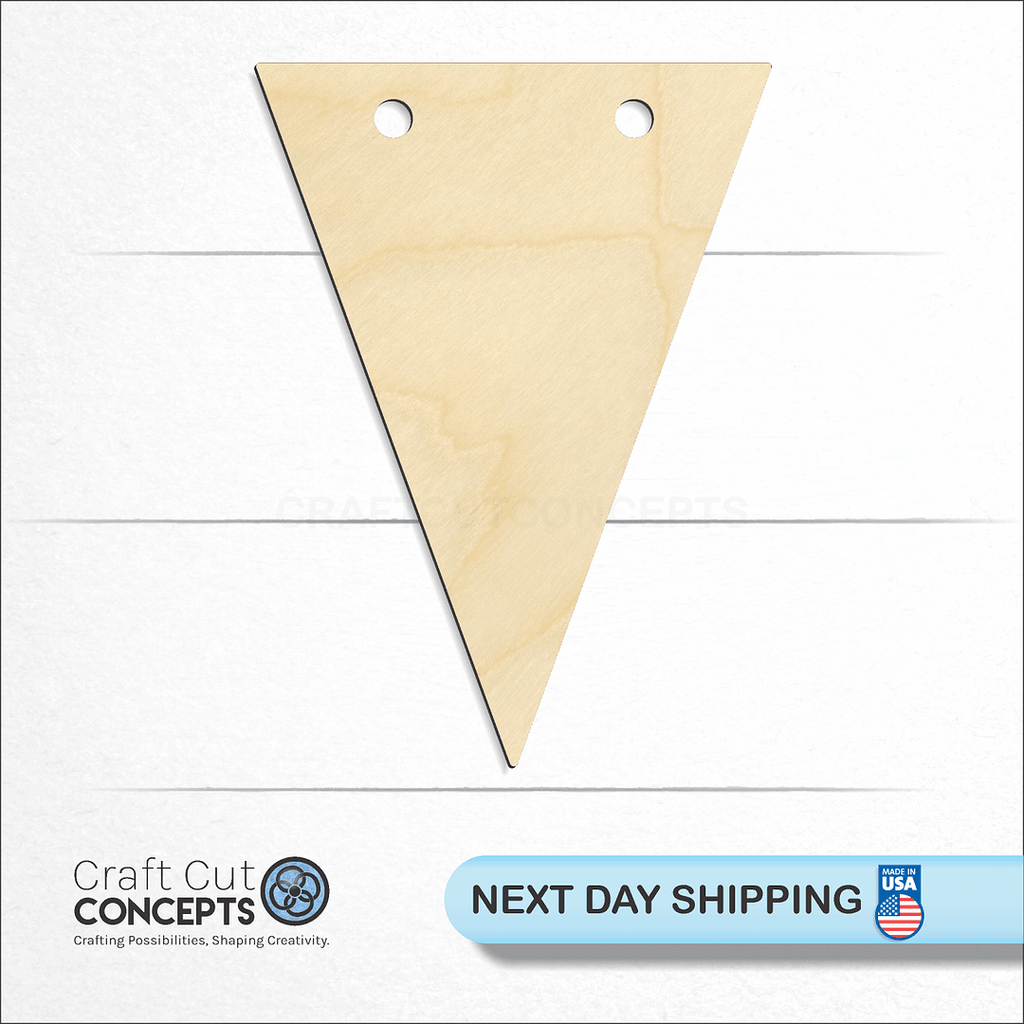 Craft Cut Concepts logo and next day shipping banner with an unfinished wood Sign Banner craft shape and blank