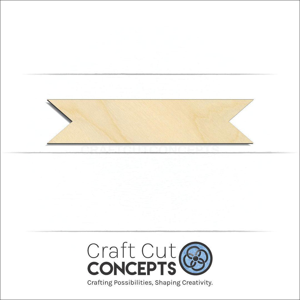 Craft Cut Concepts Logo under a wood Banner craft shape and blank