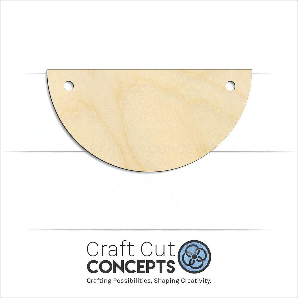 Craft Cut Concepts Logo under a wood Rounded Banner Short craft shape and blank