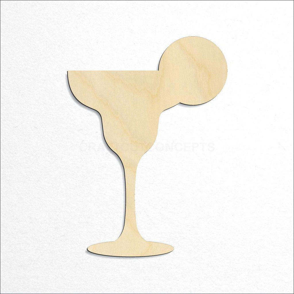 Wooden Wine Glass craft shape available in sizes of 2 inch and up