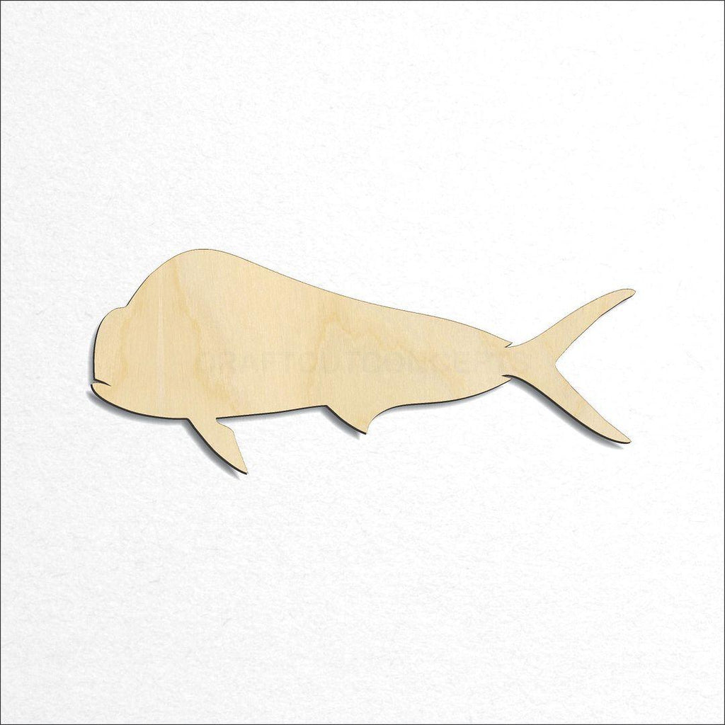 Wooden Mahi craft shape available in sizes of 2 inch and up