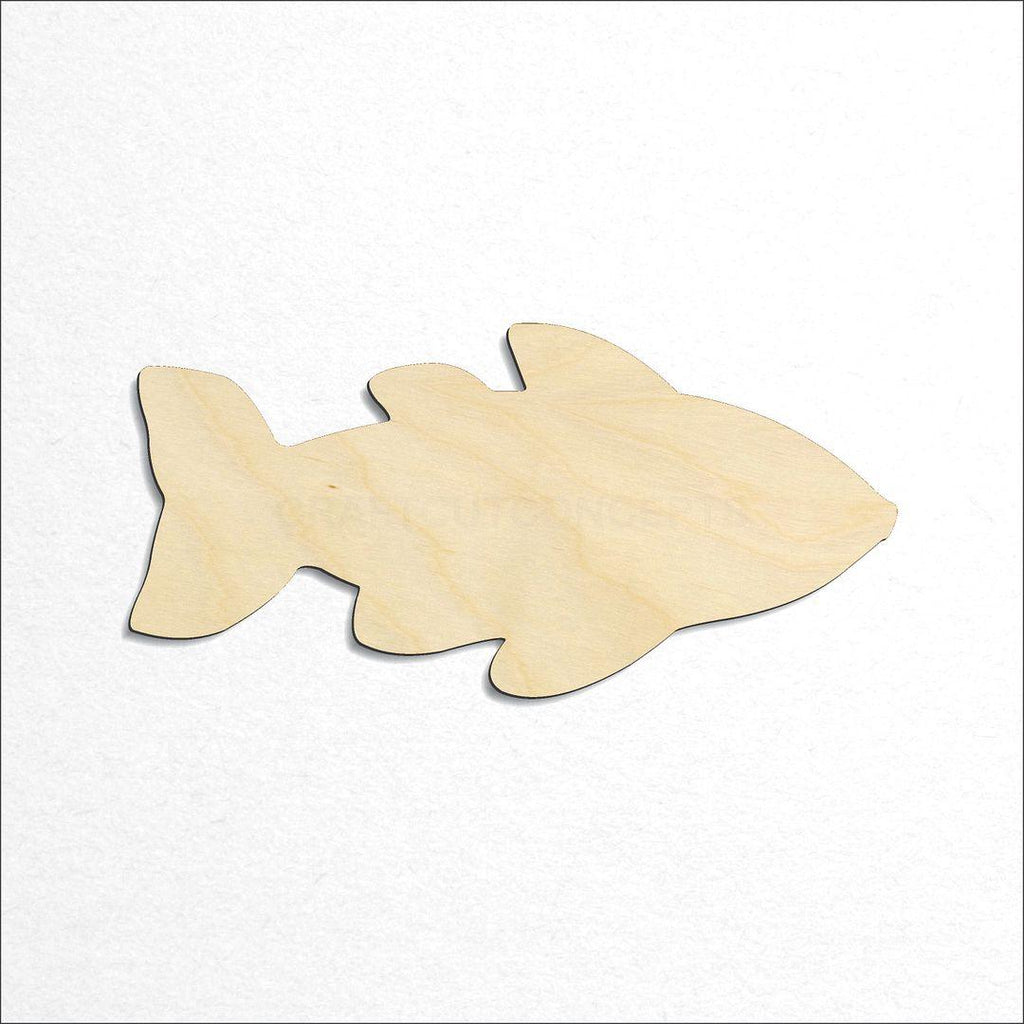 Wooden  Fish craft shape available in sizes of 2 inch and up
