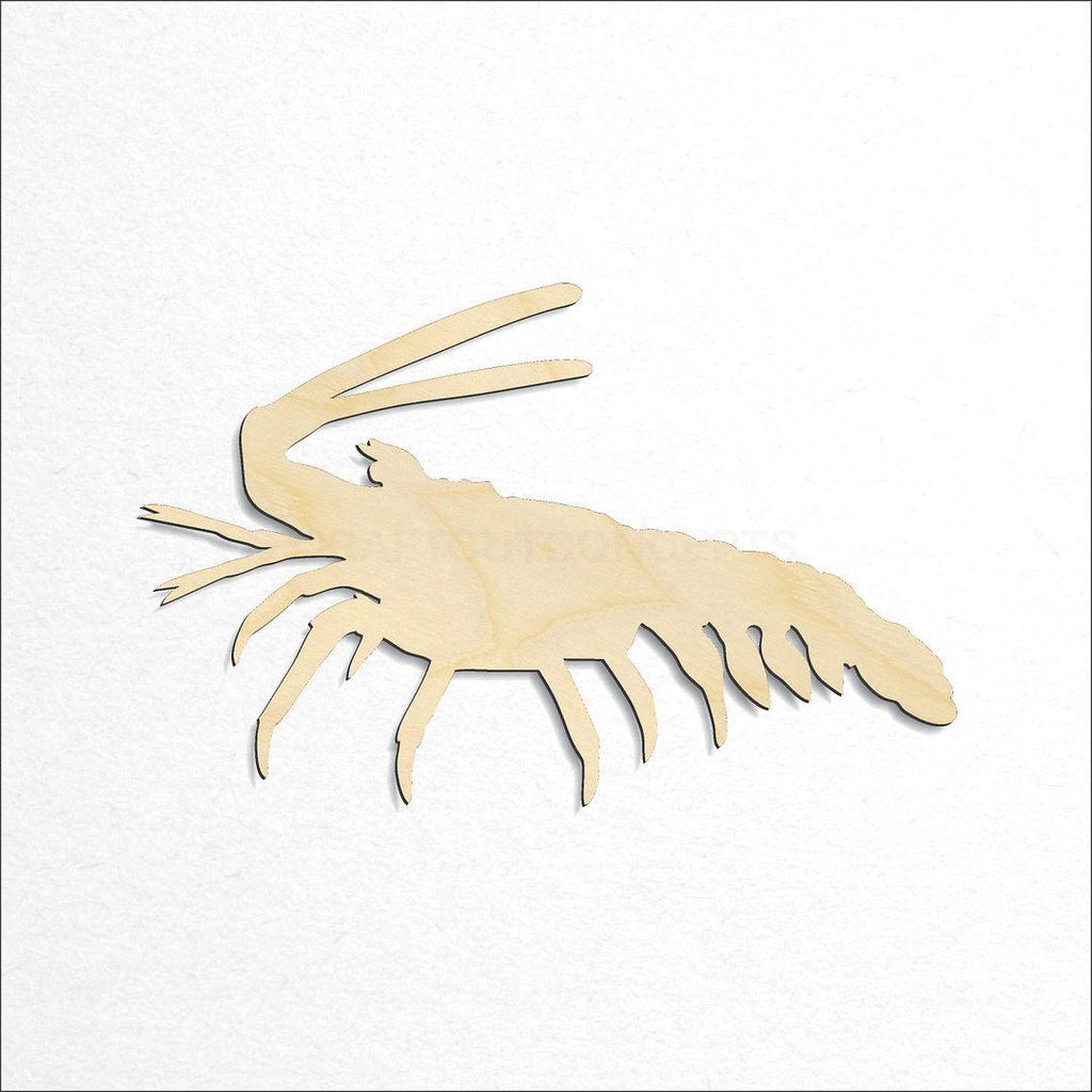 Wooden Lobster craft shape available in sizes of 3 inch and up