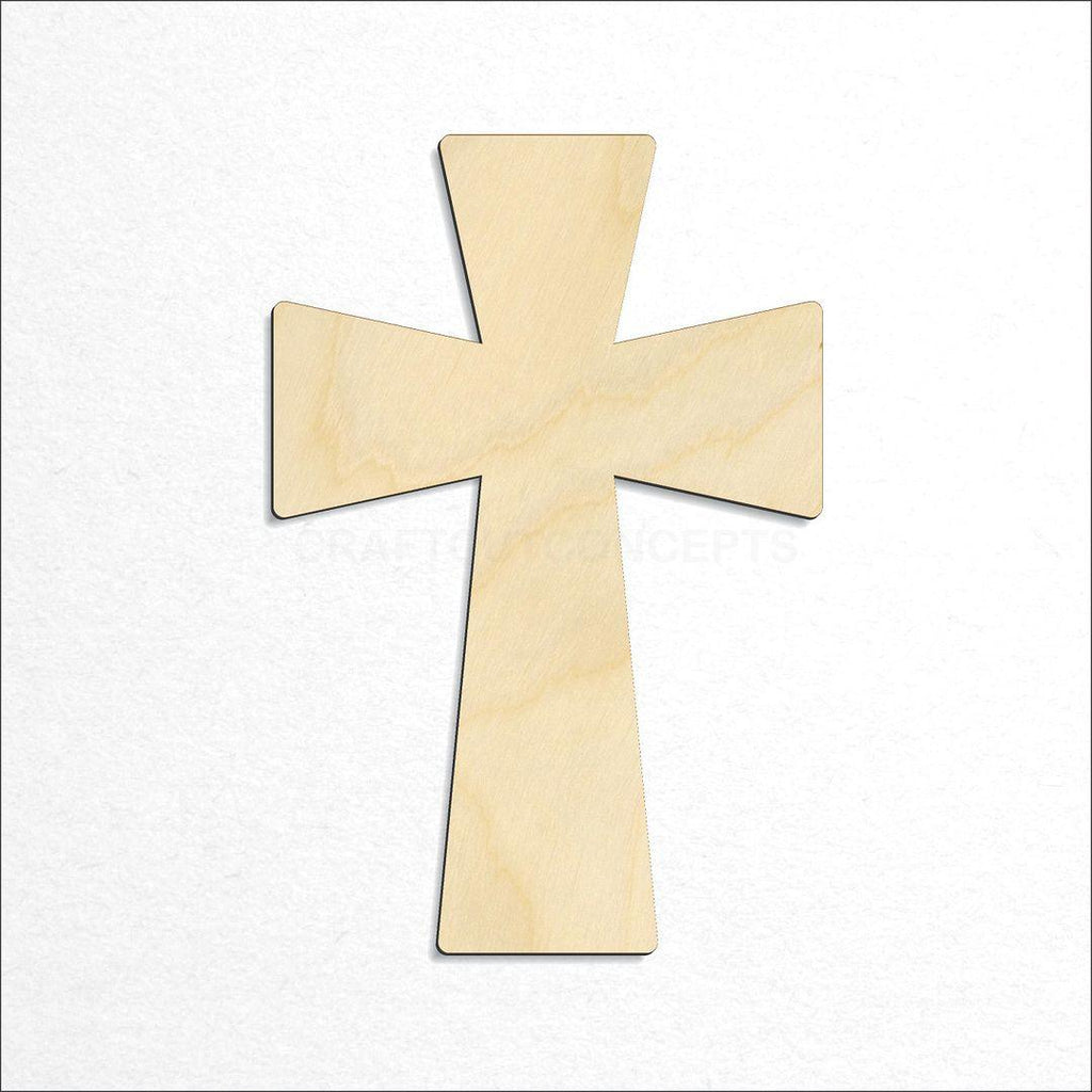 Wooden Germanic Cross craft shape available in sizes of 1 inch and up