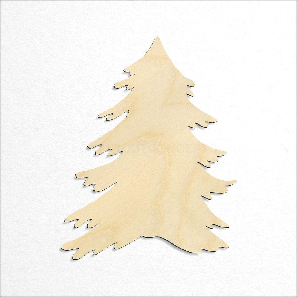 Wooden Christmas Tree craft shape available in sizes of 3 inch and up