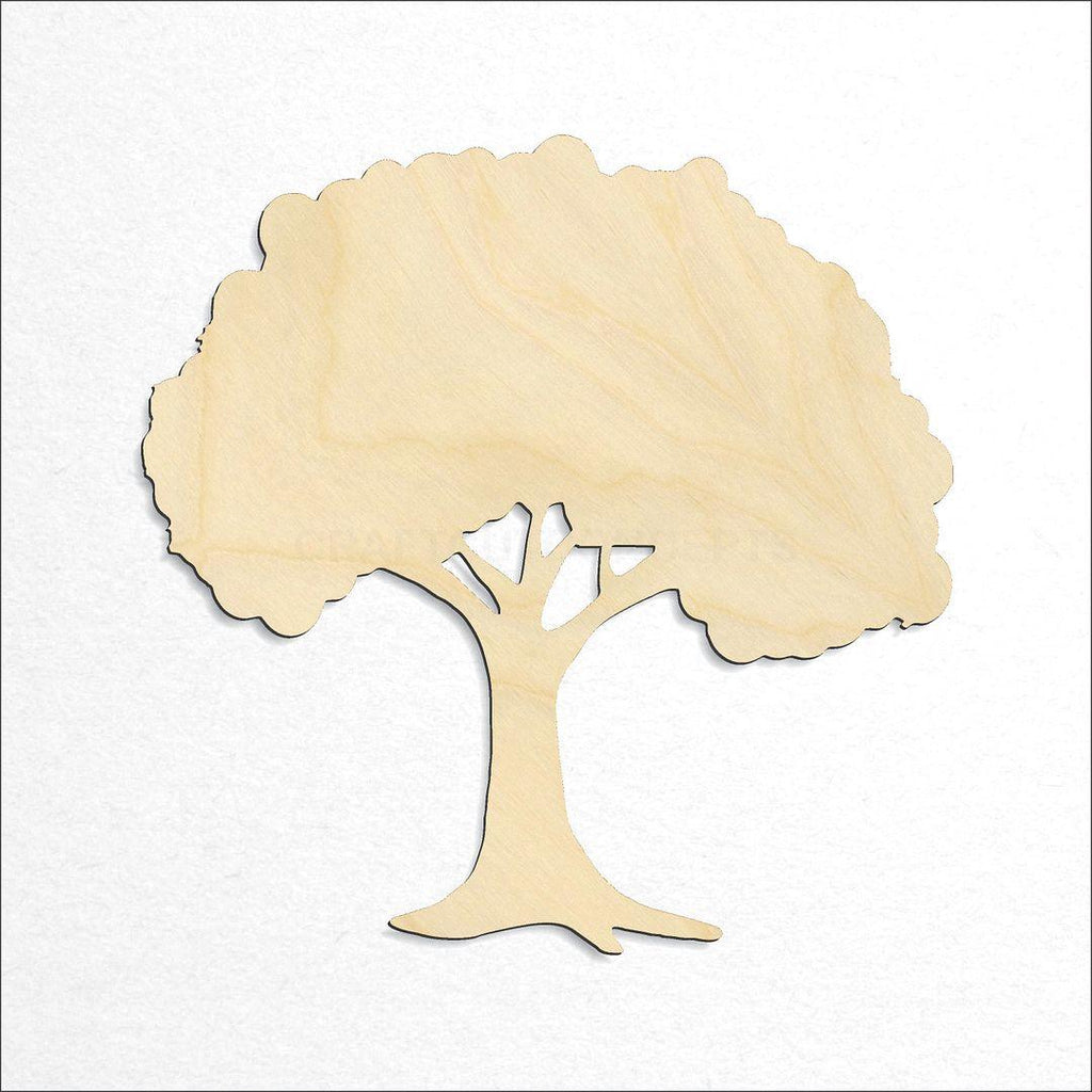 Wooden Tree craft shape available in sizes of 4 inch and up