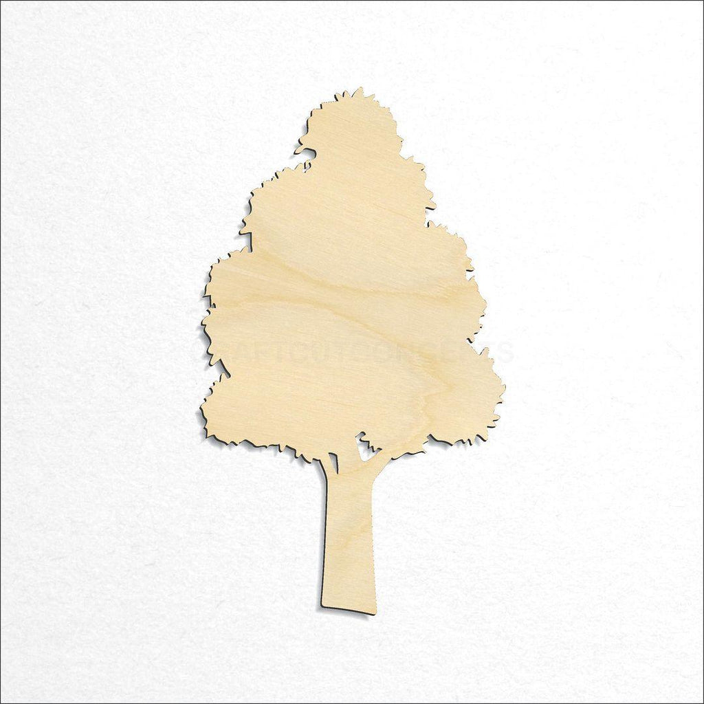Wooden Tree craft shape available in sizes of 4 inch and up