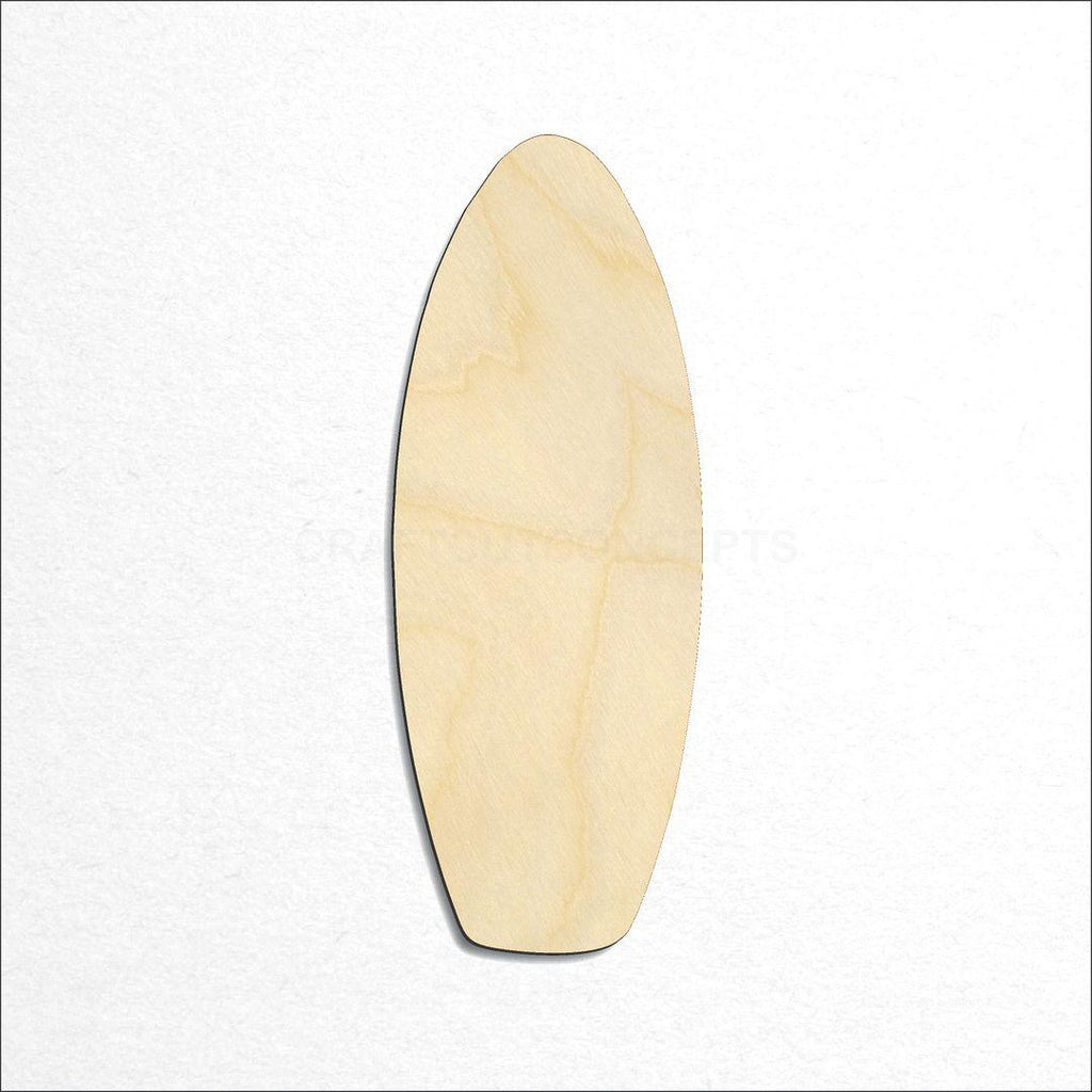 Wooden Kneeboard craft shape available in sizes of 1 inch and up
