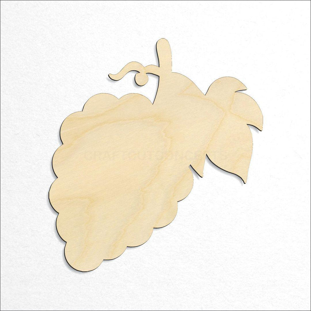 Wooden Grapes craft shape available in sizes of 2 inch and up