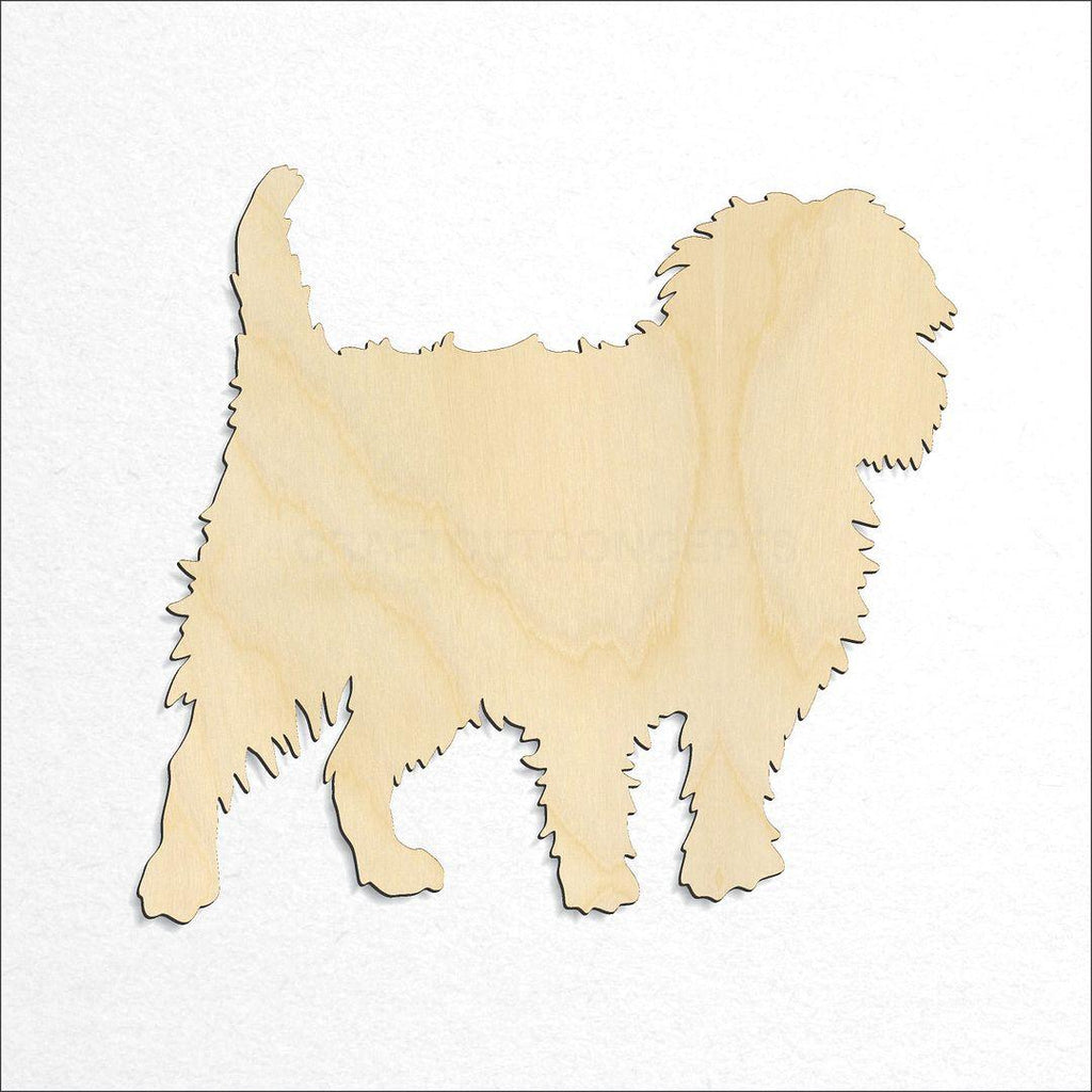 Wooden Dog - Affenpinscher-3 craft shape available in sizes of 2 inch and up