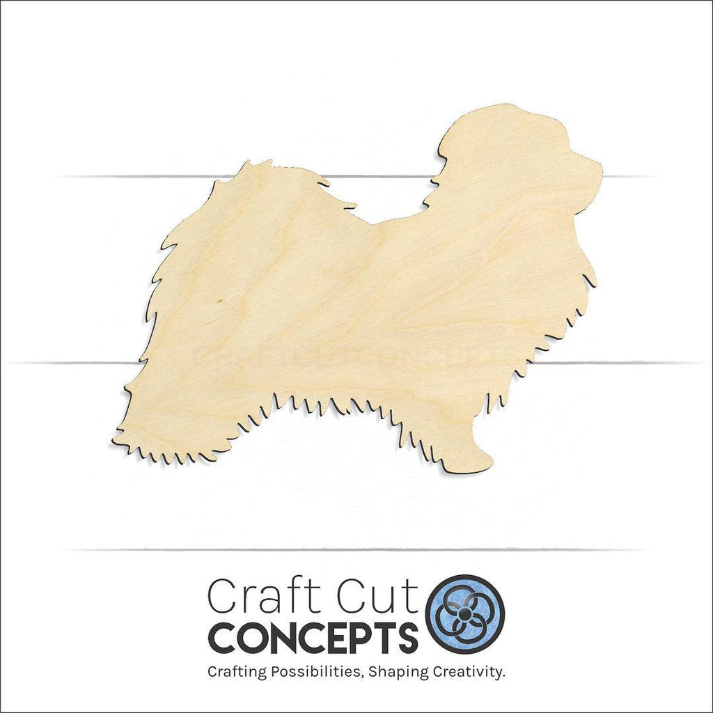 Craft Cut Concepts Logo under a wood Havenese craft shape and blank