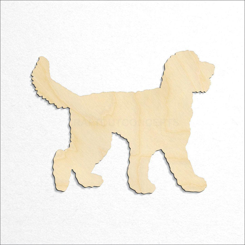 Wooden Doodle craft shape available in sizes of 2 inch and up