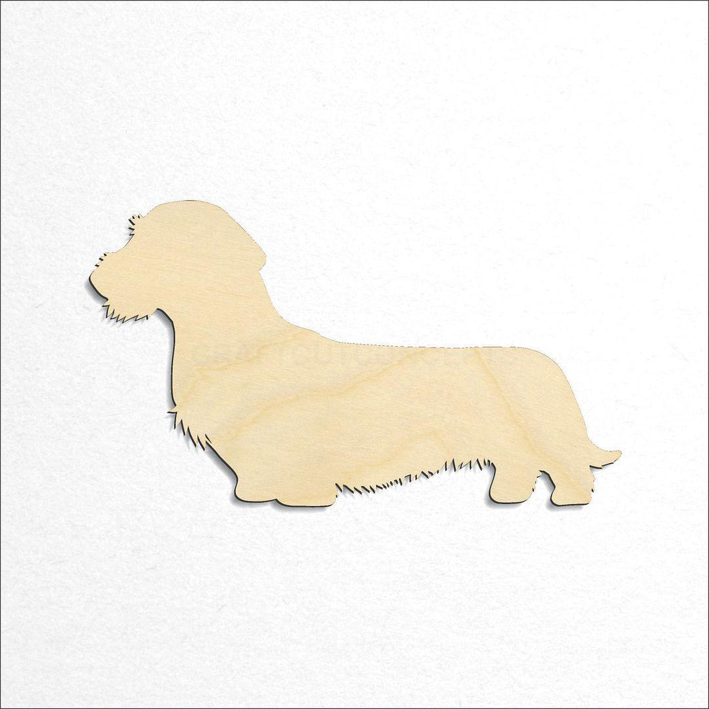Wooden Wire hair Dachshund craft shape available in sizes of 2 inch and up