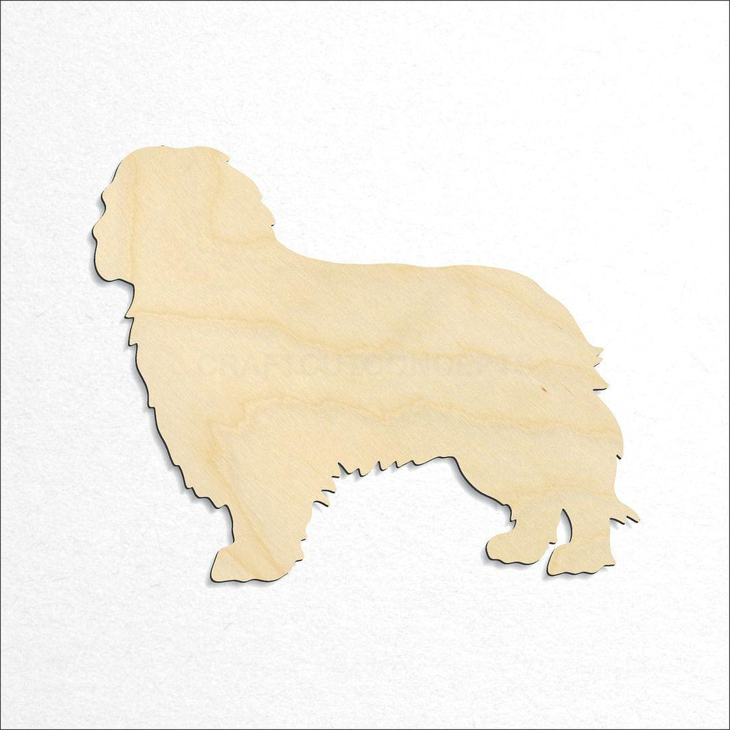 Wooden Dog - Caviler King Spaniel craft shape available in sizes of 2 inch and up