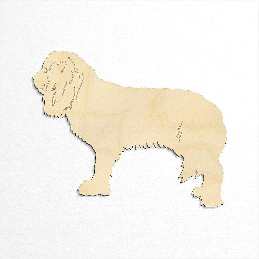 Wooden Dog - Caviler craft shape available in sizes of 2 inch and up