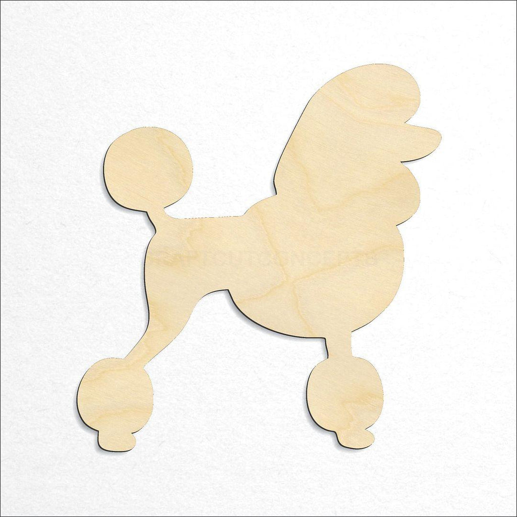 Wooden Dog craft shape available in sizes of 3 inch and up