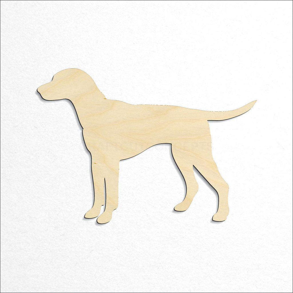 Wooden Dalmatian craft shape available in sizes of 2 inch and up