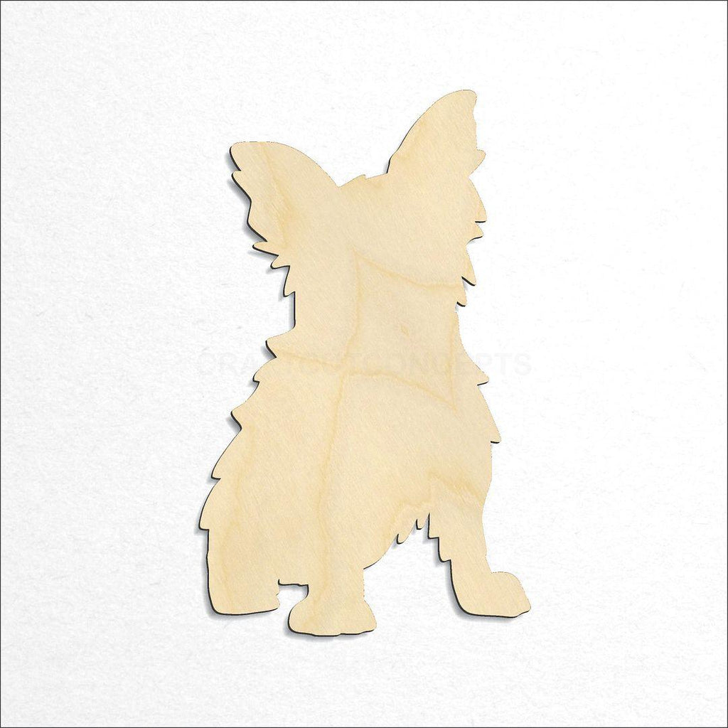 Wooden Dog craft shape available in sizes of 2 inch and up