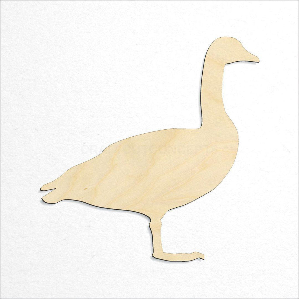 Wooden Canadian Goose craft shape available in sizes of 2 inch and up