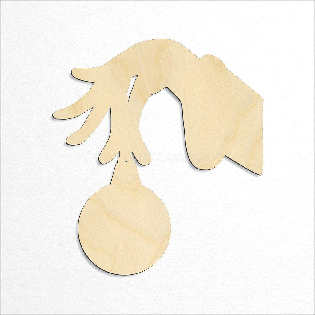 Wooden Christmas Hand craft shape available in sizes of 4 inch and up