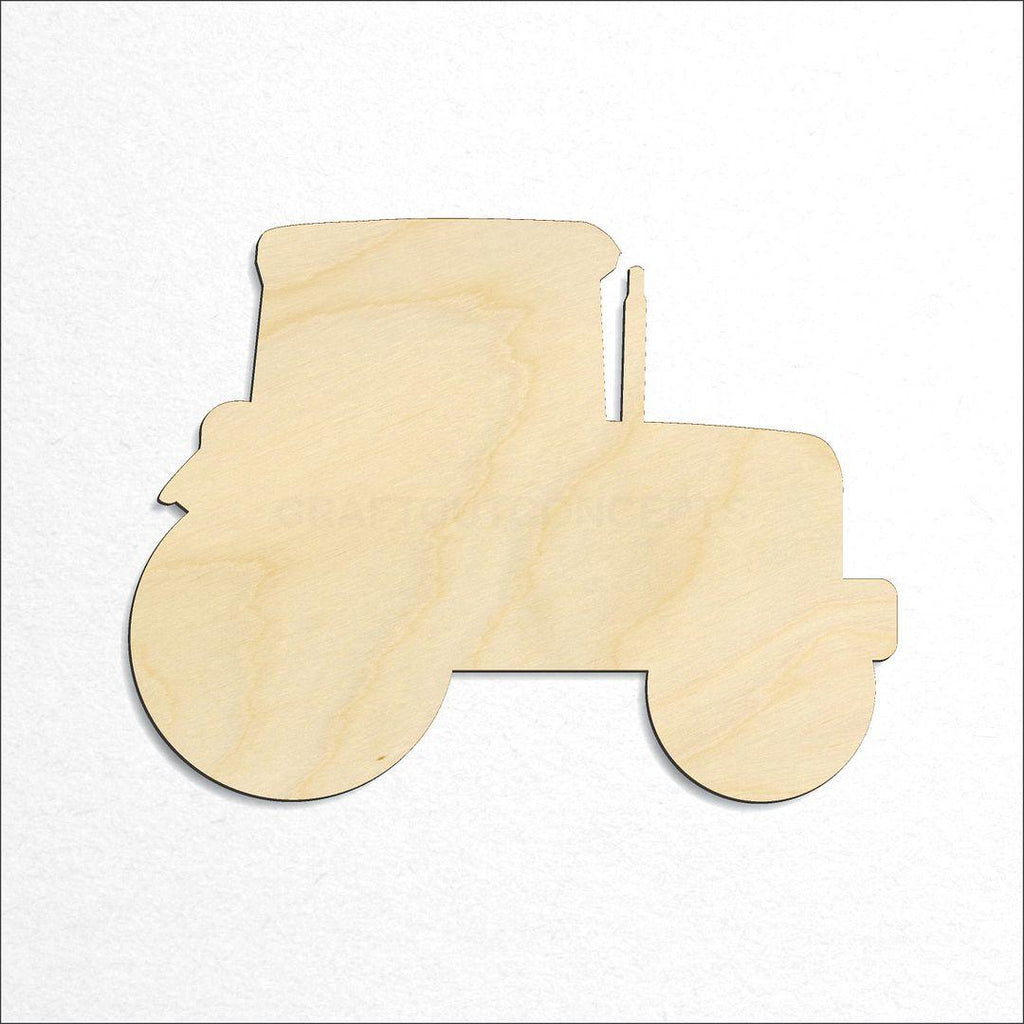 Wooden Tractor craft shape available in sizes of 2 inch and up