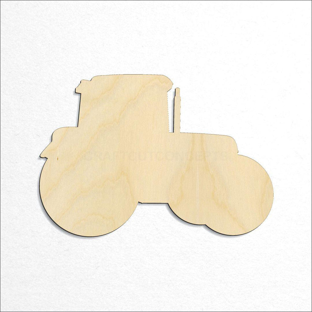 Wooden Tractor craft shape available in sizes of 2 inch and up