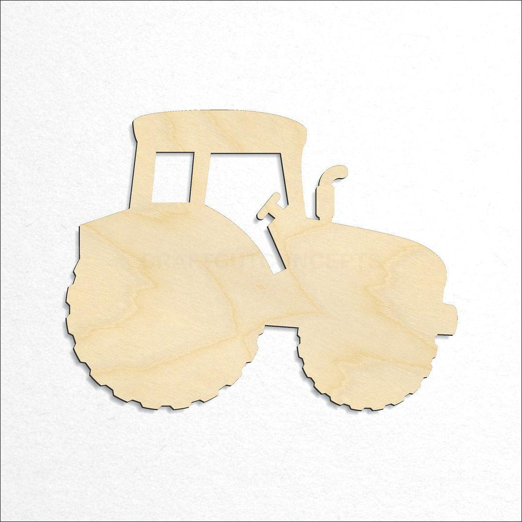 Wooden Tractor craft shape available in sizes of 3 inch and up