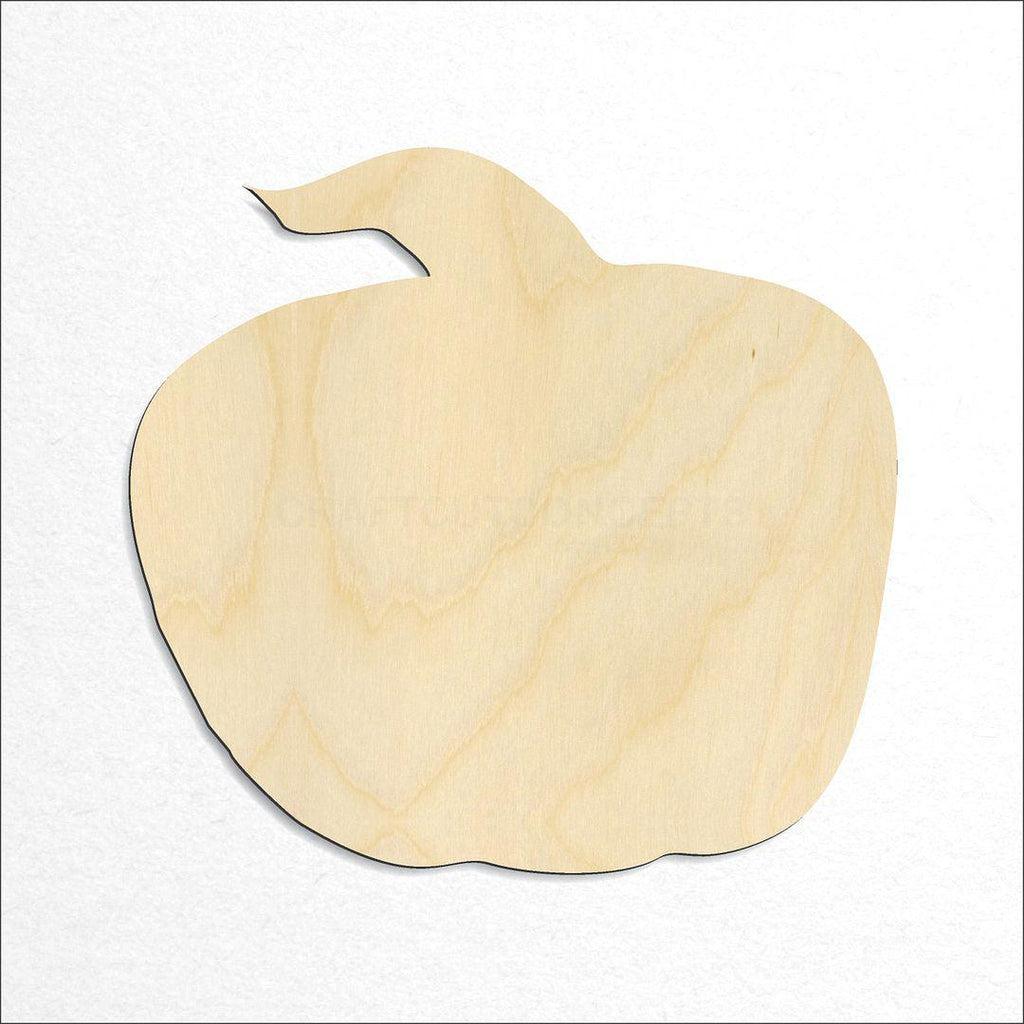 Wooden Pumpkin craft shape available in sizes of 1 inch and up