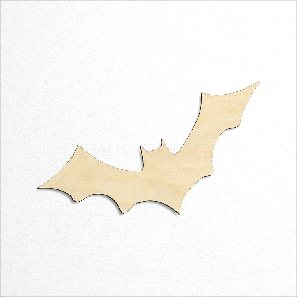 Wooden Bat-2 craft shape available in sizes of 1 inch and up