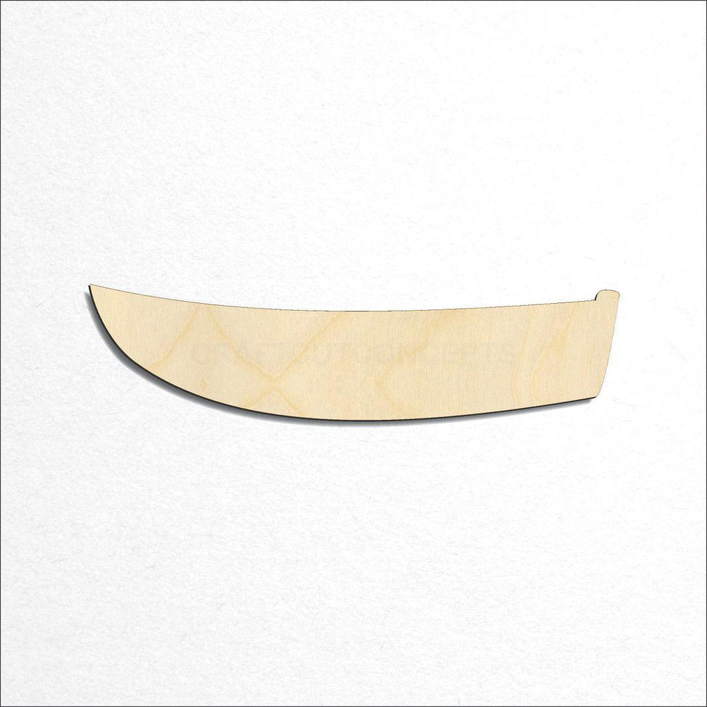Wooden Boat craft shape available in sizes of 2 inch and up
