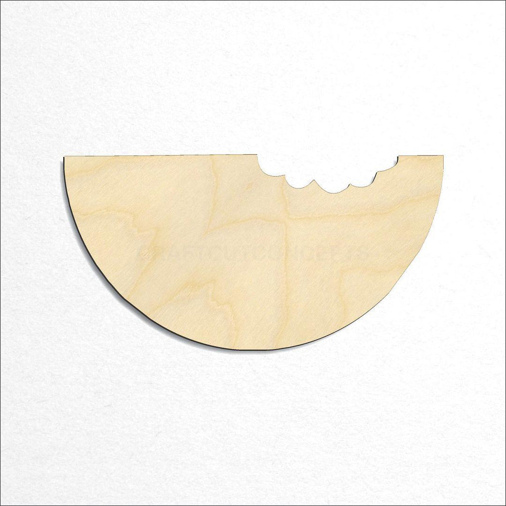 Wooden Watermelon slice bite craft shape available in sizes of 1 inch and up