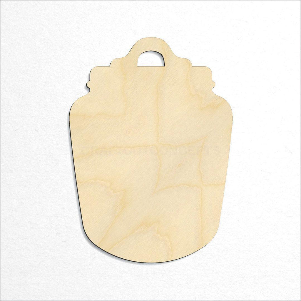 Wooden Candy Jar craft shape available in sizes of 1 inch and up