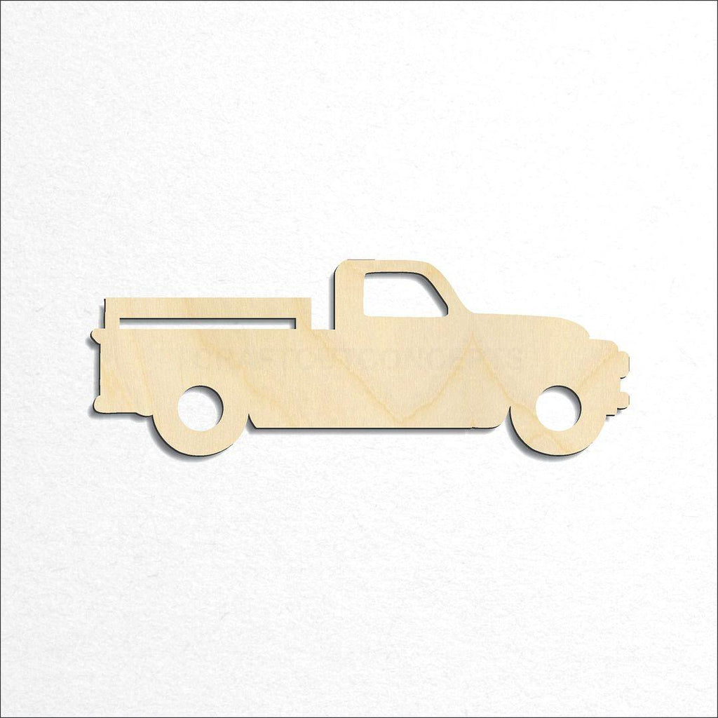 Wooden Truck craft shape available in sizes of 2 inch and up