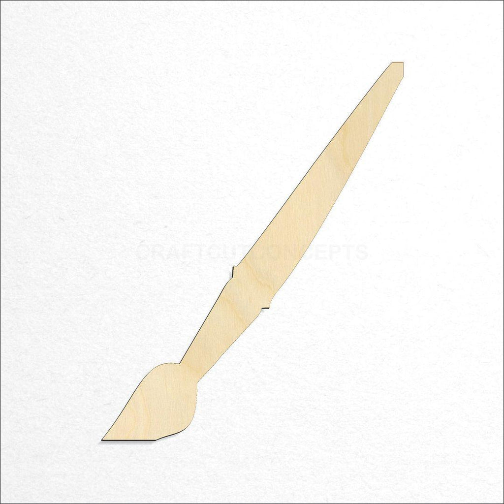 Wooden Paint Brush craft shape available in sizes of 1 inch and up