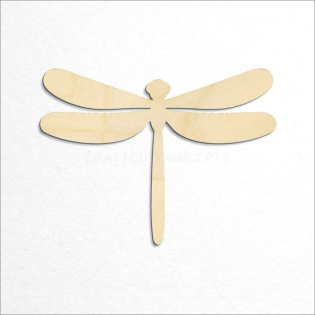Wooden Dragon Fly craft shape available in sizes of 2 inch and up