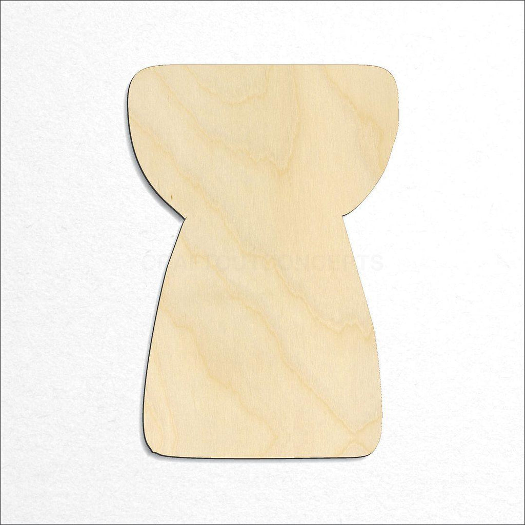 Wooden Latte Stone craft shape available in sizes of 2 inch and up