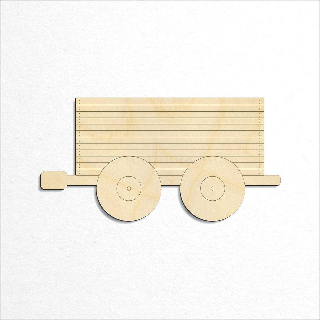 Wooden Toy Train Car craft shape available in sizes of 2 inch and up