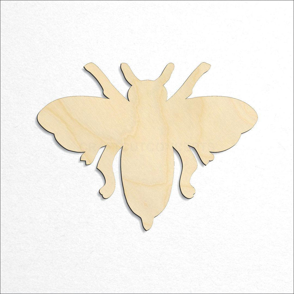 Wooden Bee craft shape available in sizes of 2 inch and up