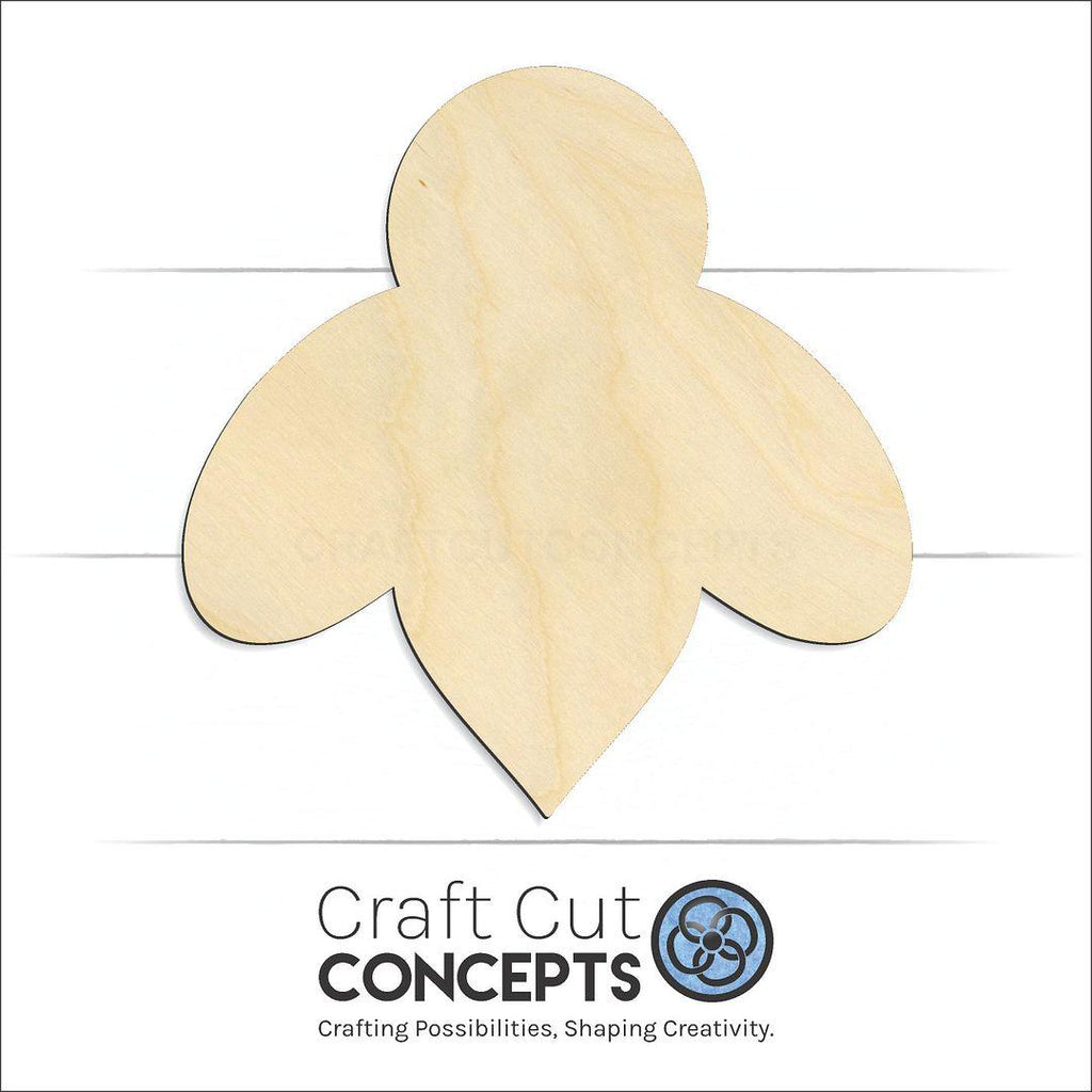 Craft Cut Concepts Logo under a wood Bee craft shape and blank