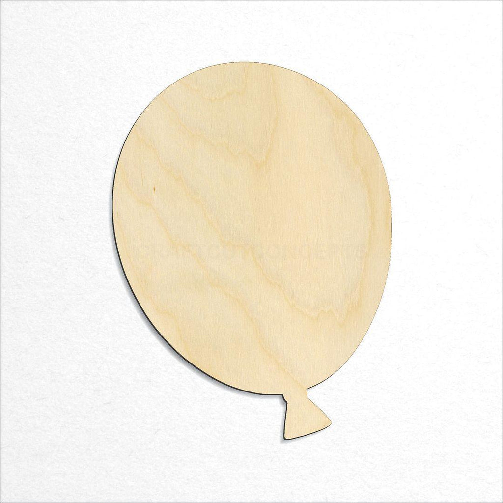 Wooden Balloon craft shape available in sizes of 1 inch and up
