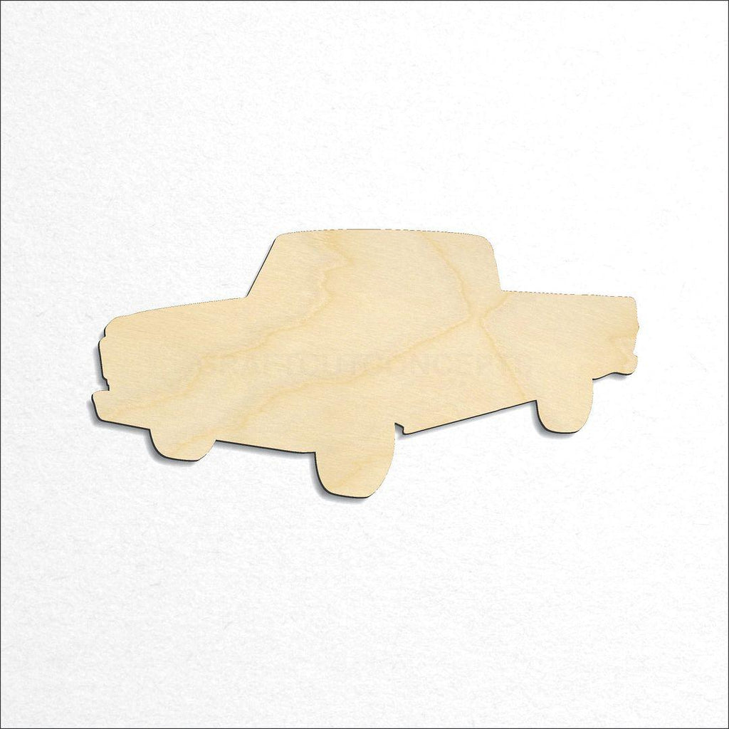 Wooden Vintage Truck craft shape available in sizes of 2 inch and up