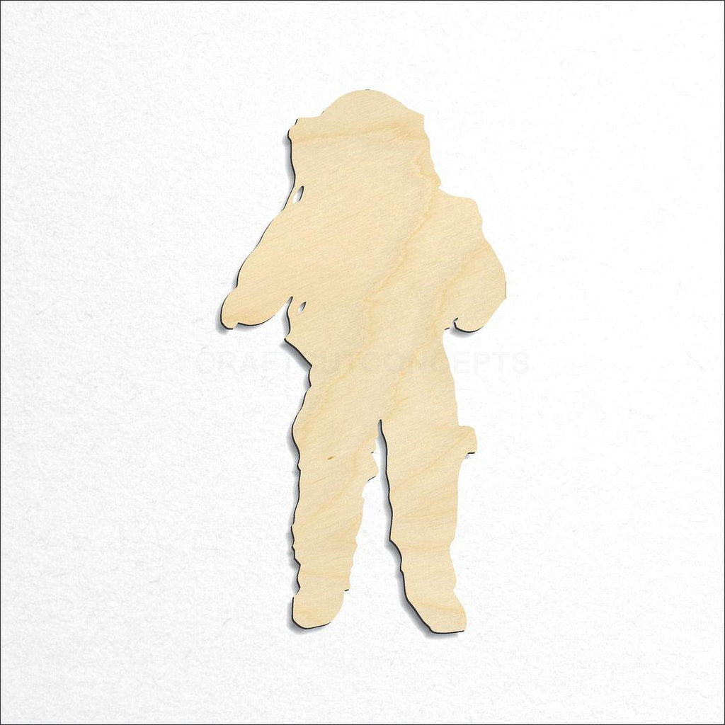 Wooden Astronaut craft shape available in sizes of 1 inch and up