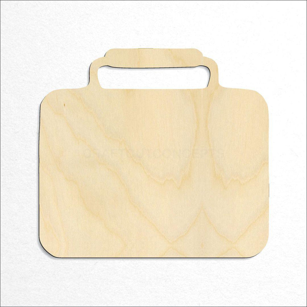 Wooden Lunch Box craft shape available in sizes of 2 inch and up