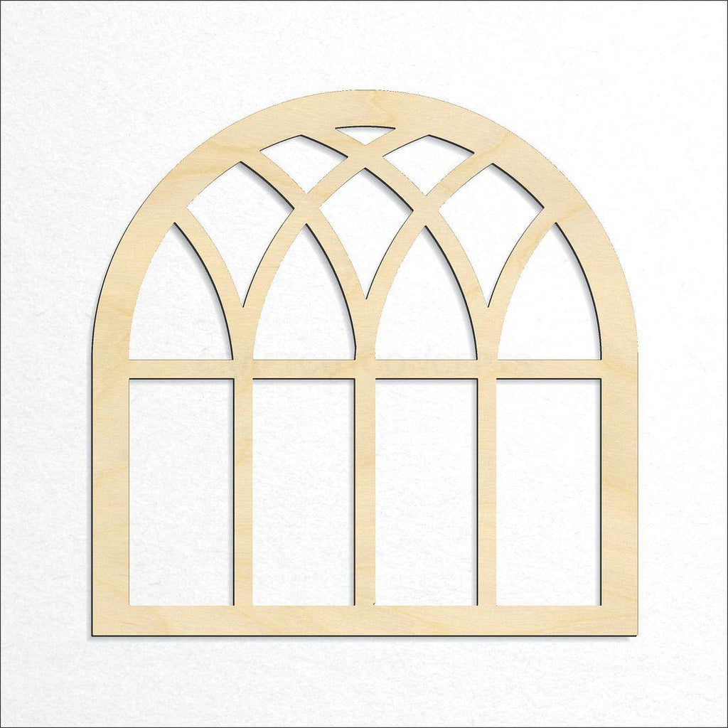 Wooden Window craft shape available in sizes of 4 inch and up