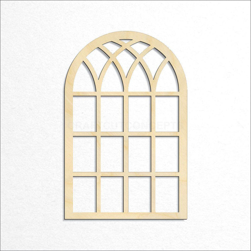 Wooden Window craft shape available in sizes of 4 inch and up
